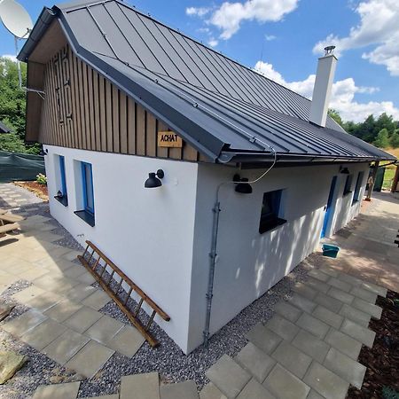 Chalupka Opal A Chalupa Achat Na Luke Lukahuta Chaletstiavnica Banska Stiavnica Na Samote - Samoobsluzny Pristup Cez Pin-Kod Nonstop Buitenkant foto